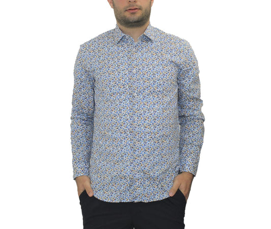 Camicia Manica lunga Uomo Manuel Ritz 3232E601L223293