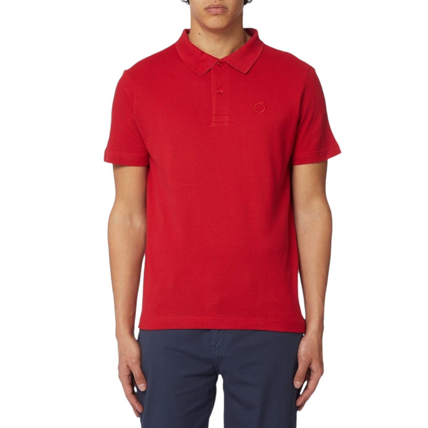 Polo Manica Corta Uomo Trussardi Greyhound Embroidery Cotton Piquet 52T00712-1T005648