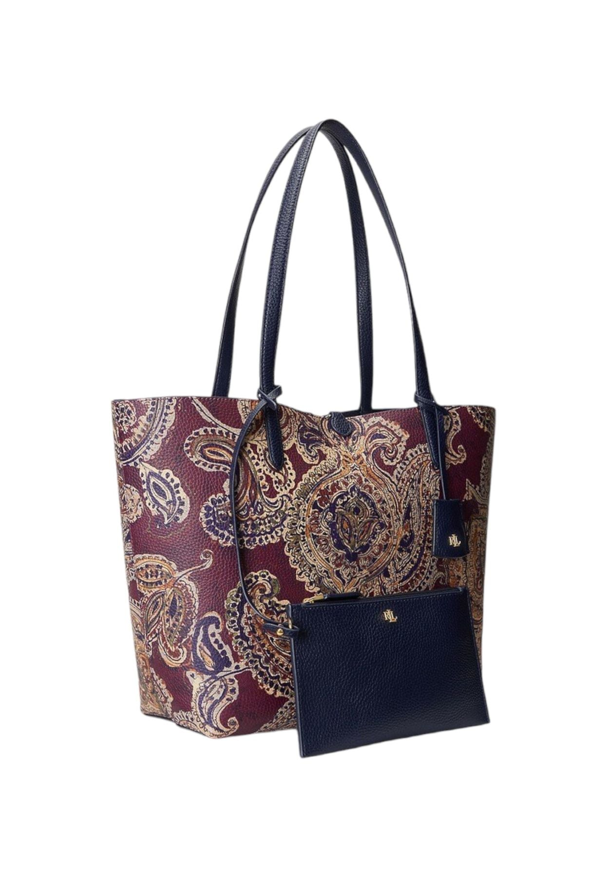 Borsa A Spalla Donna Lauren Ralph Lauren Reversibile Rvrsble Tote Tote Medium 4317953290