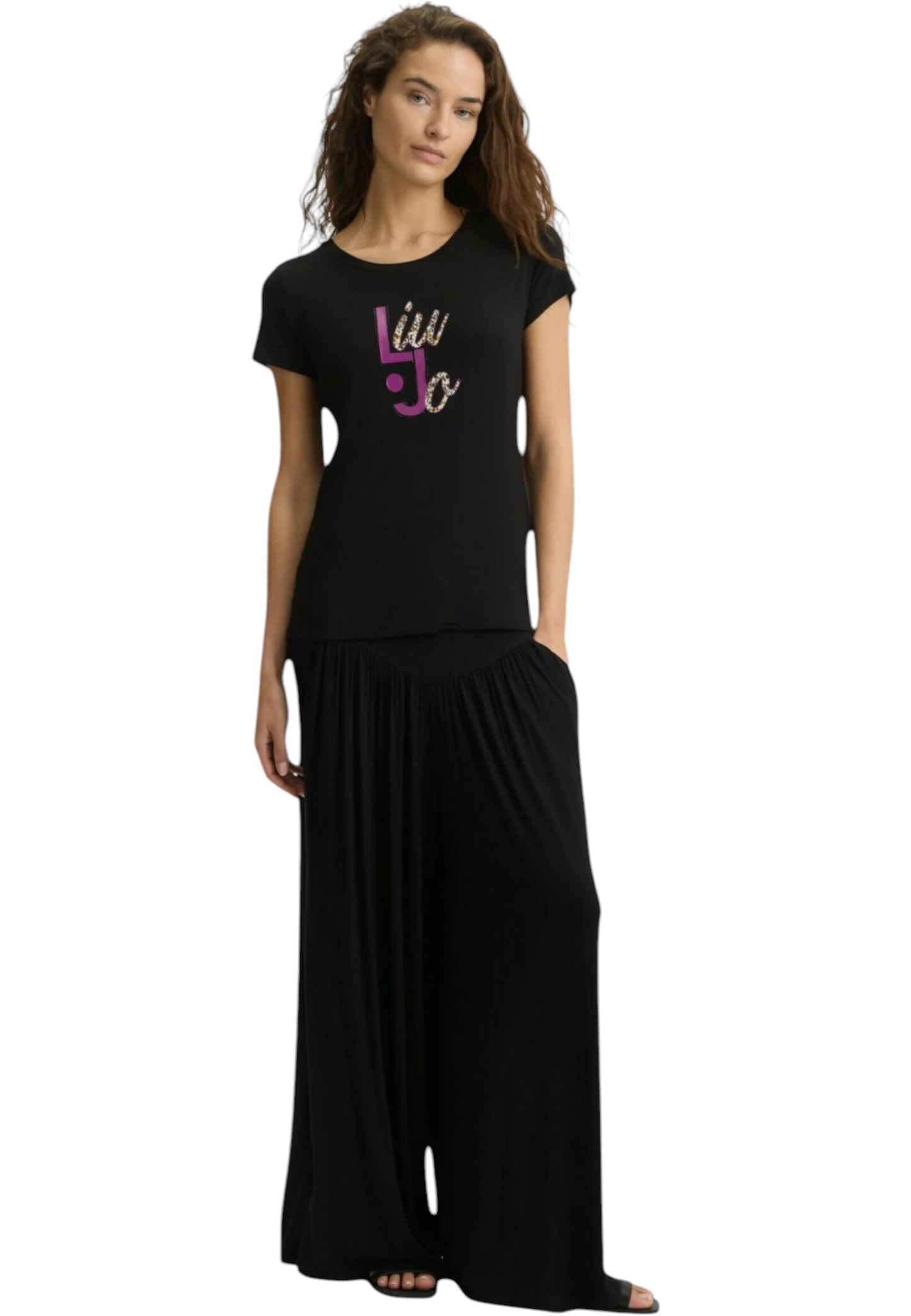 T-Shirt Manica Corta Donna Liu Jo Liujo Palm
