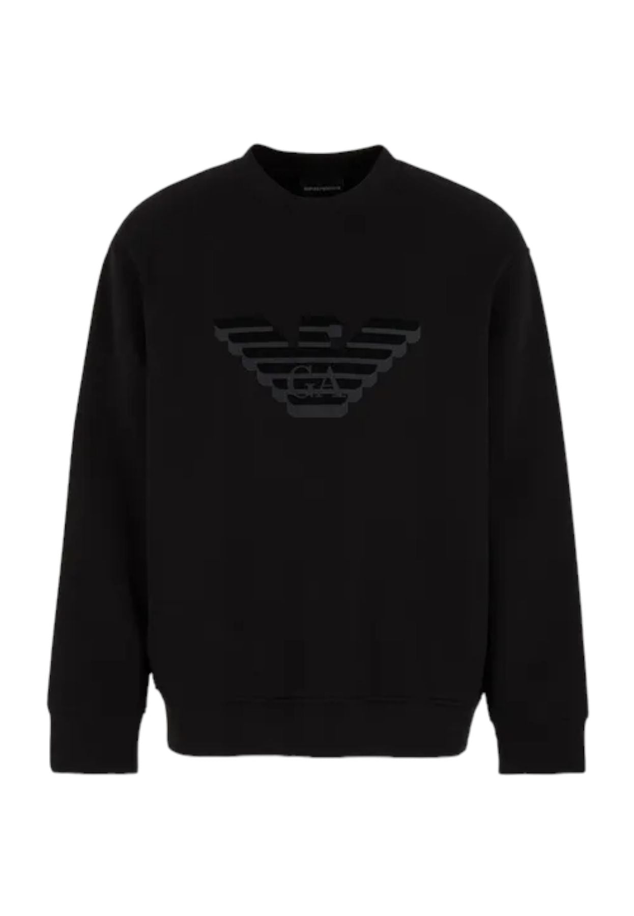 Felpa A Girocollo Uomo Emporio Armani   6R1MG51JWPZ