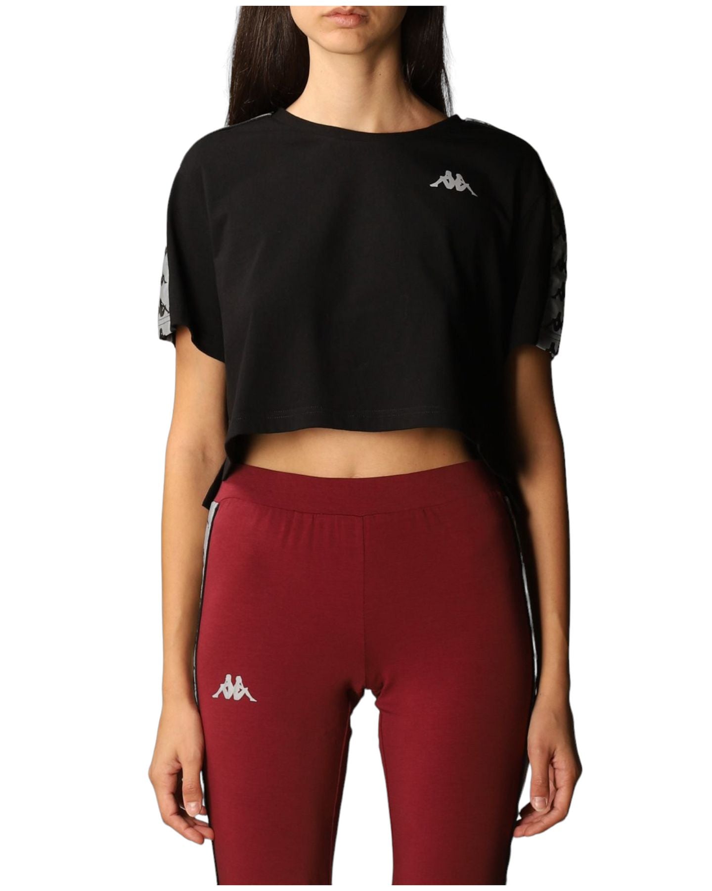 T-Shirt Manica Corta Donna Kappa Crop 3113L3W