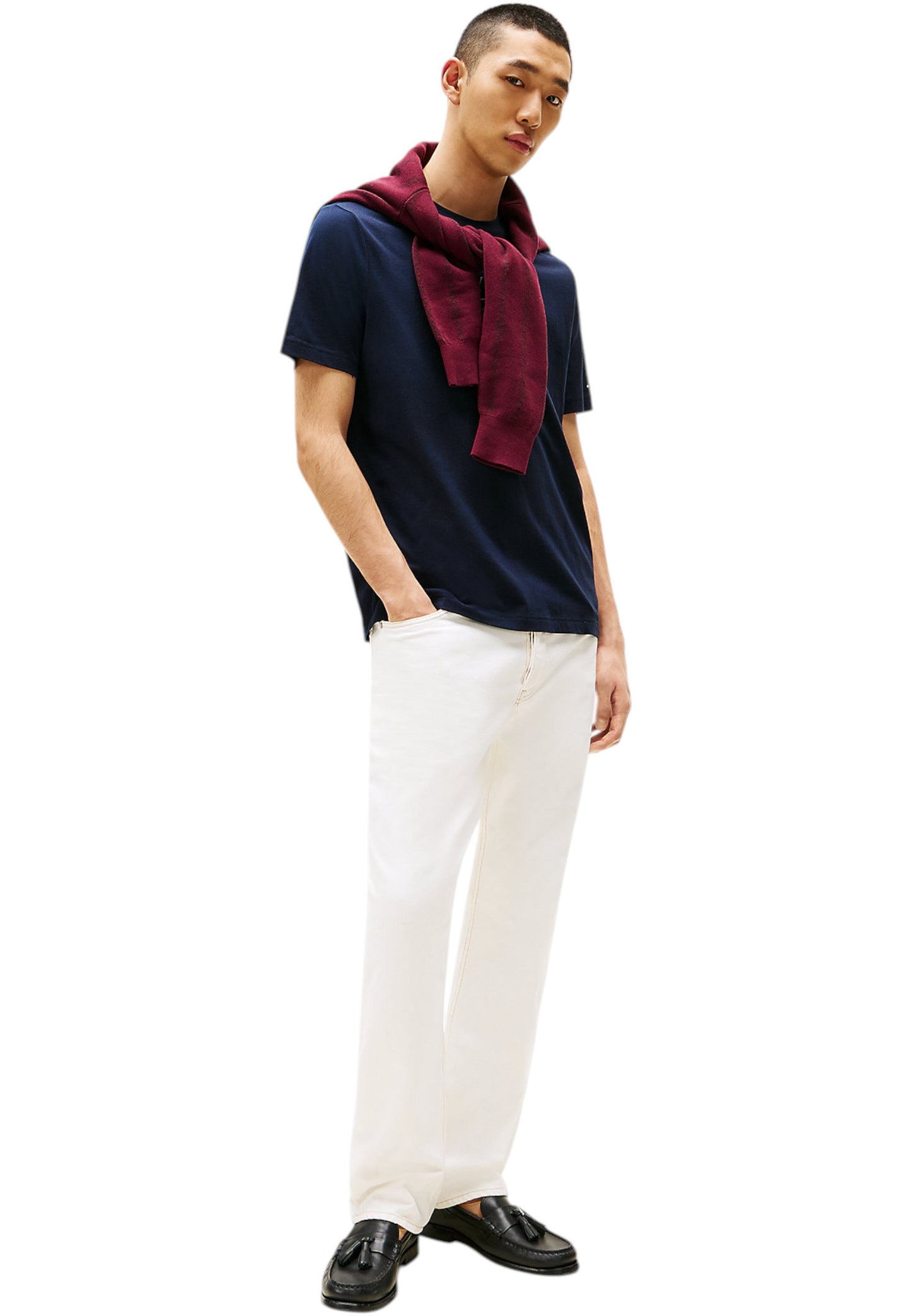 T-Shirt Manica Corta Uomo Tommy Hilfiger Brand Love Hilfiger MW0MW40324