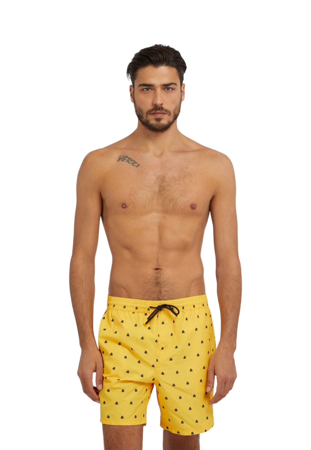 Costume da bagno Short Uomo Guess Swimtrunk Medium Micro Print F3GT20TEL62