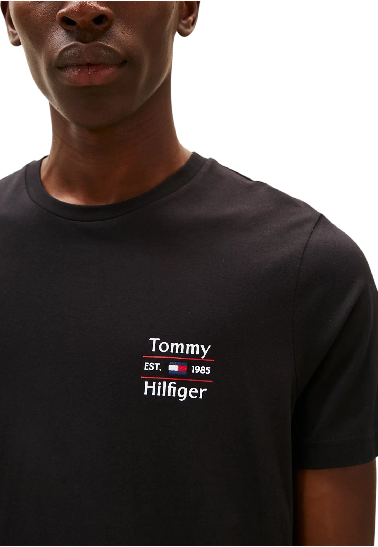 T-Shirt Manica Corta Uomo Tommy Hilfiger  Hilfiger Stack