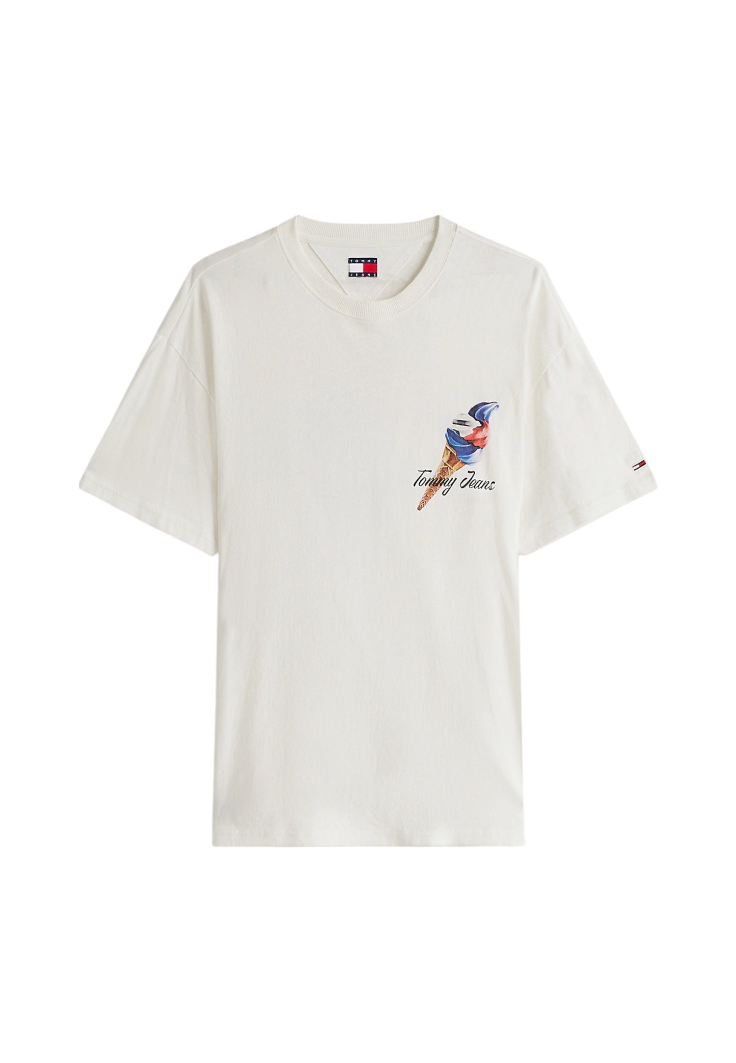 T-Shirt Manica Corta Uomo Tommy Jeans  Tjm Rlx Novelty 2 Gm