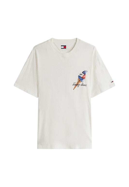 T-Shirt Manica Corta Uomo Tommy Jeans  Tjm Rlx Novelty 2 Gm