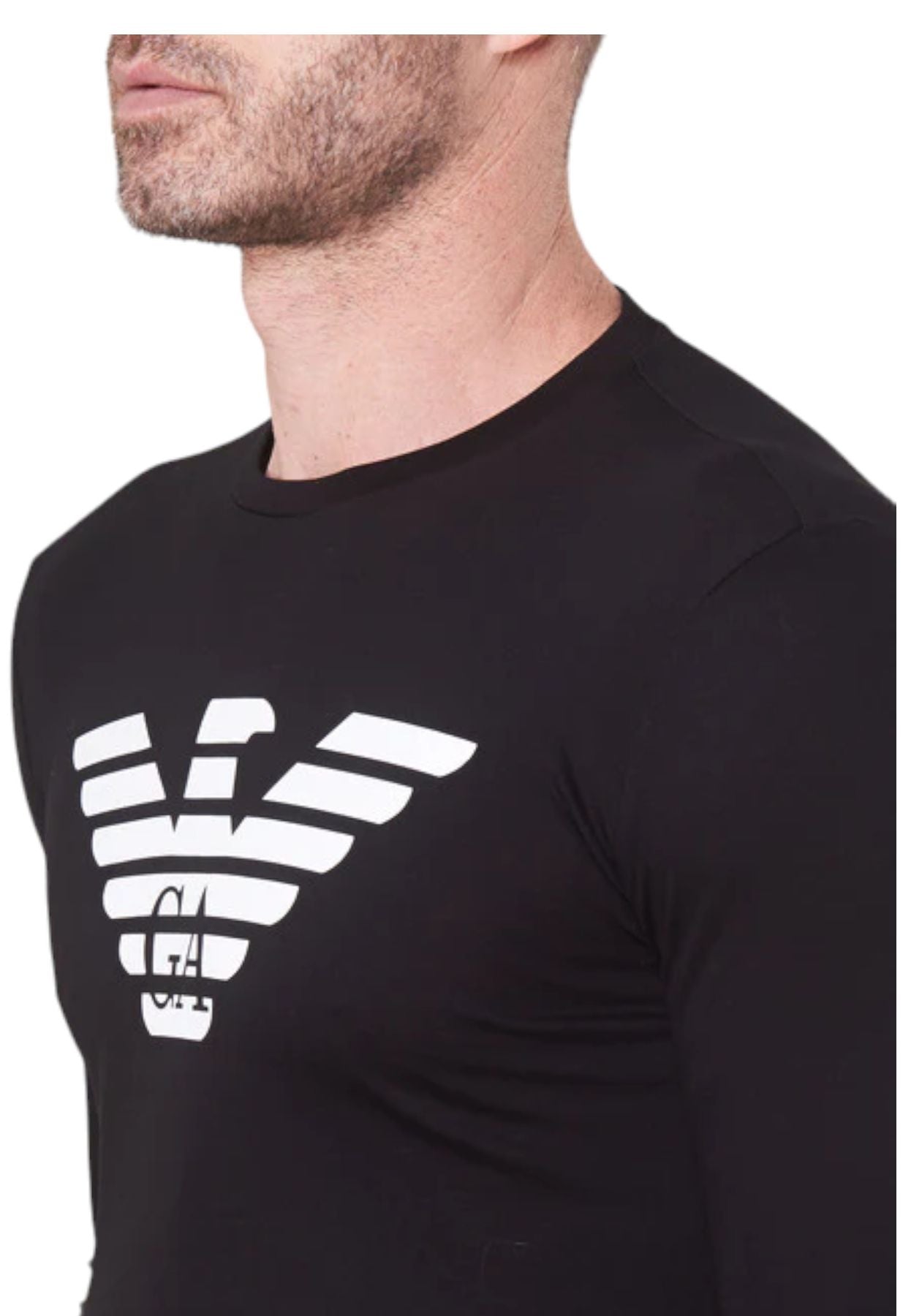 T-Shirt Manica lunga Uomo Emporio Armani Aquila 8N1TN81JPZZ