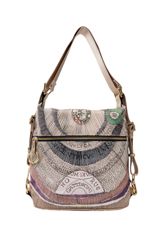 Zaino Donna Gattinoni Convertibile Hobo Maya BEGMX6686WIL