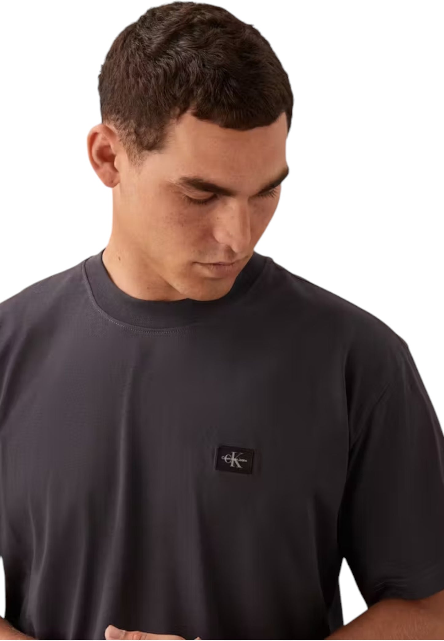 T-Shirt Manica Corta Uomo Calvin klein Jeans  Woven Label Relaxed