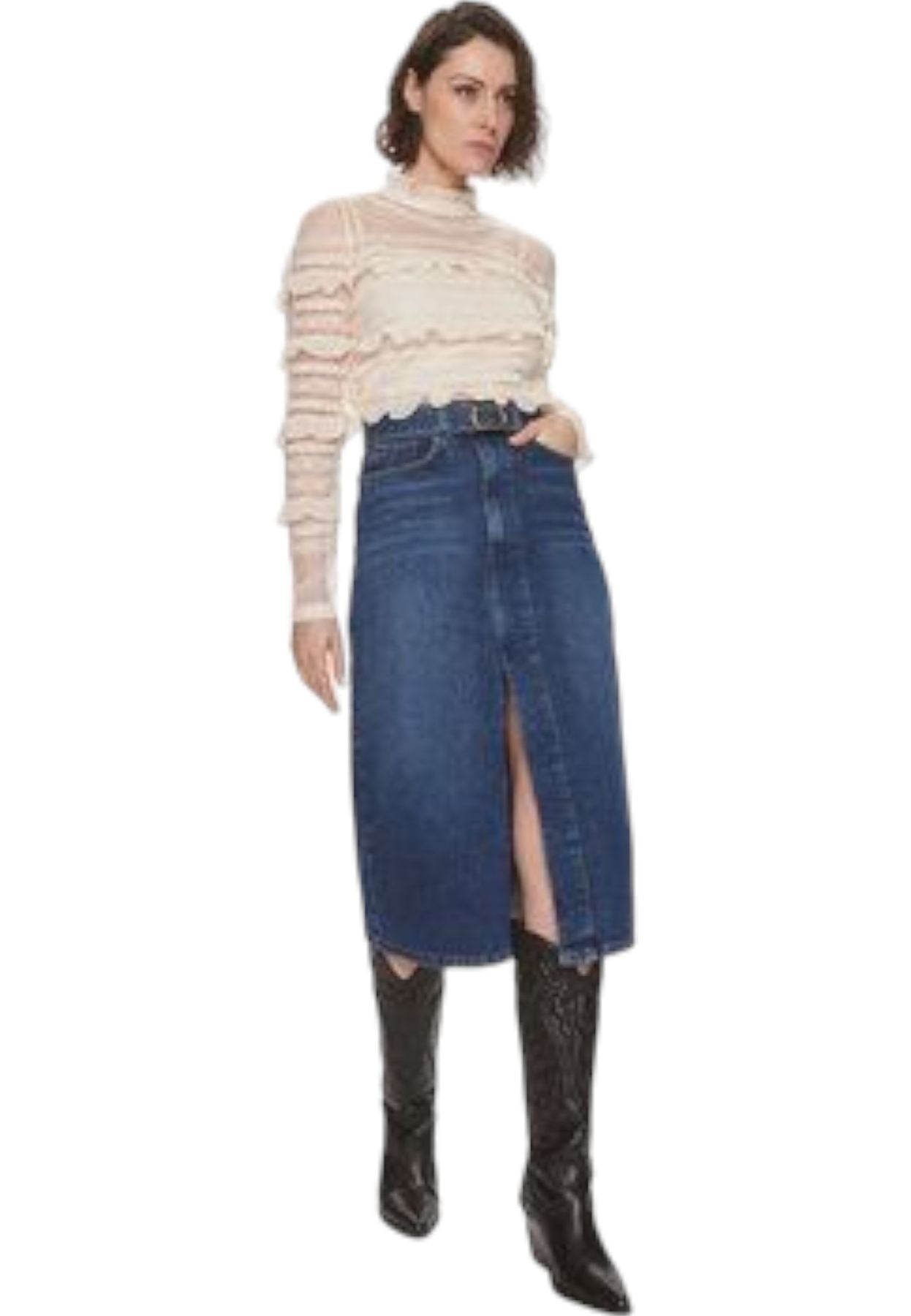 Gonna Midi Donna Twinset 241TP2661