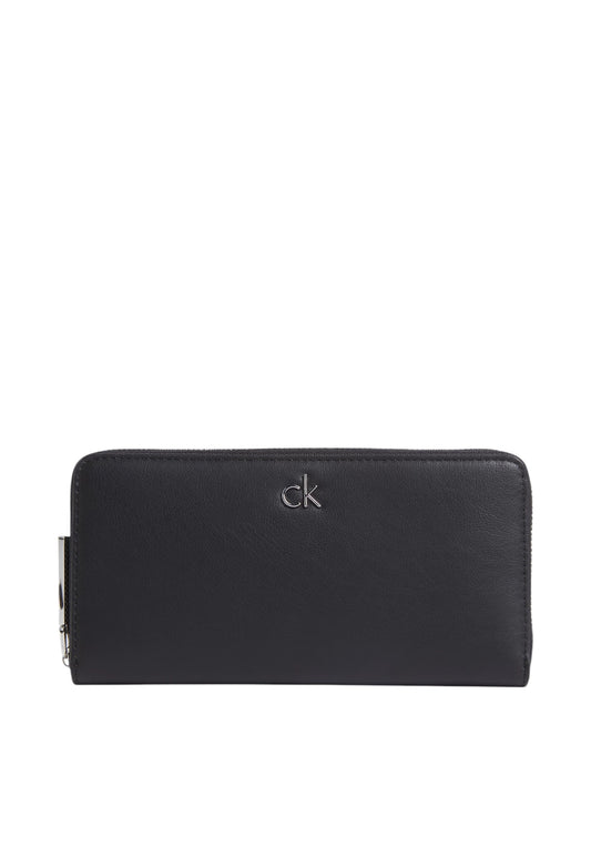 Portafoglio Con Zip Donna Calvin klein Large Ck Re-Lock