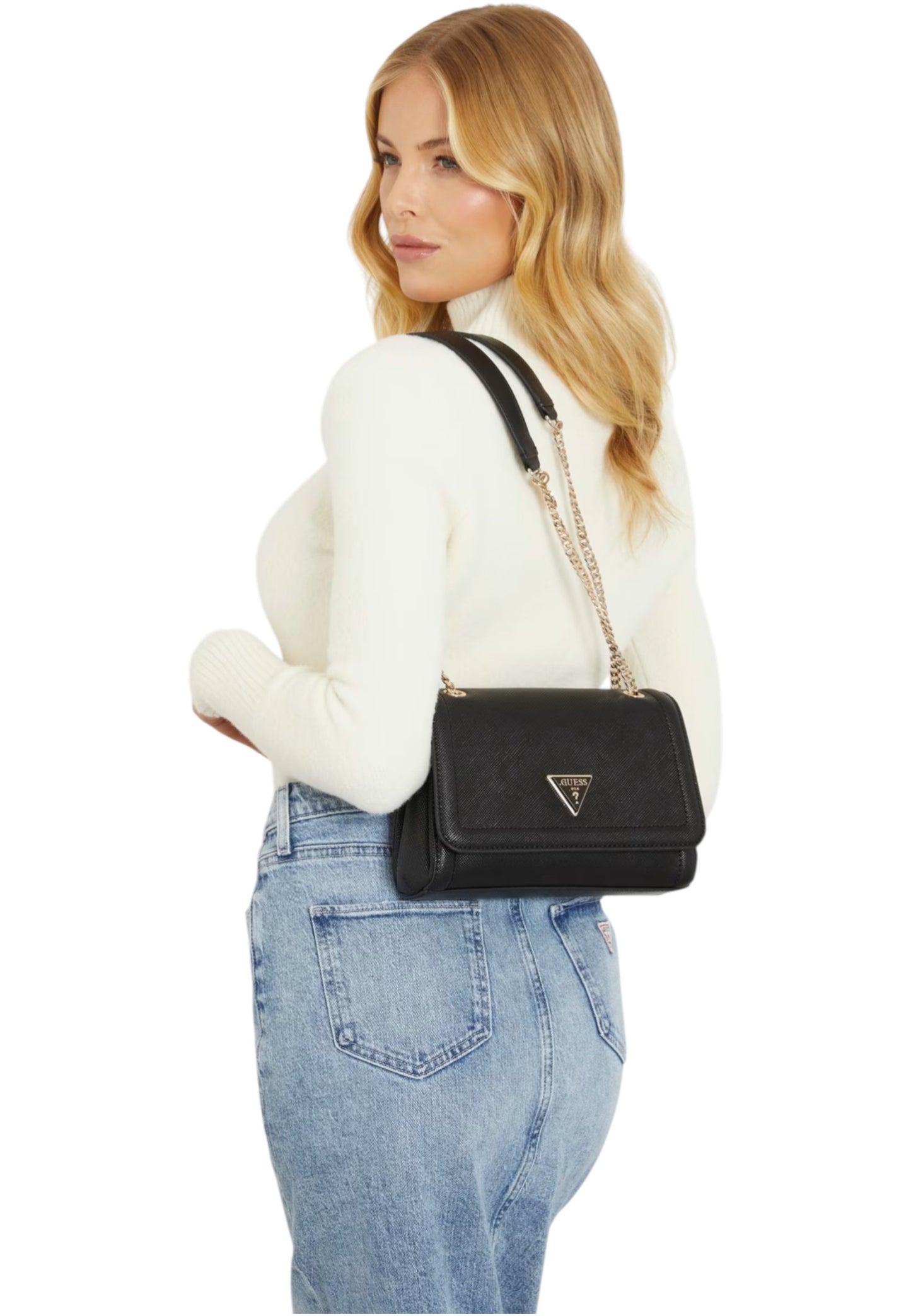 Borsa A Tracolla Donna Guess Convertible Xbody Flap Noelle Ii HWZG9672210