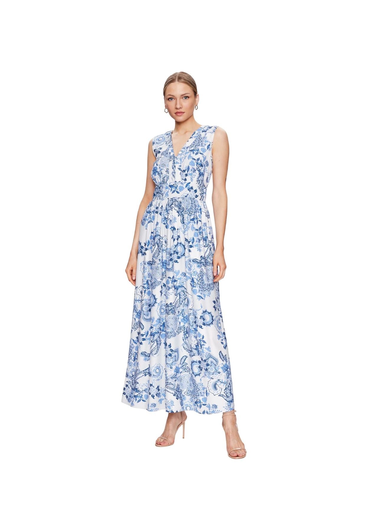 Vestito Lungo Donna Guess Gisel W3GK30WFCX0