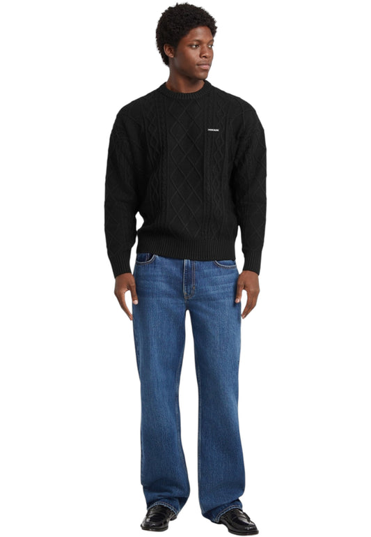 Maglione A Girocollo Uomo Guess  Gj Cable M5BR04Z0561