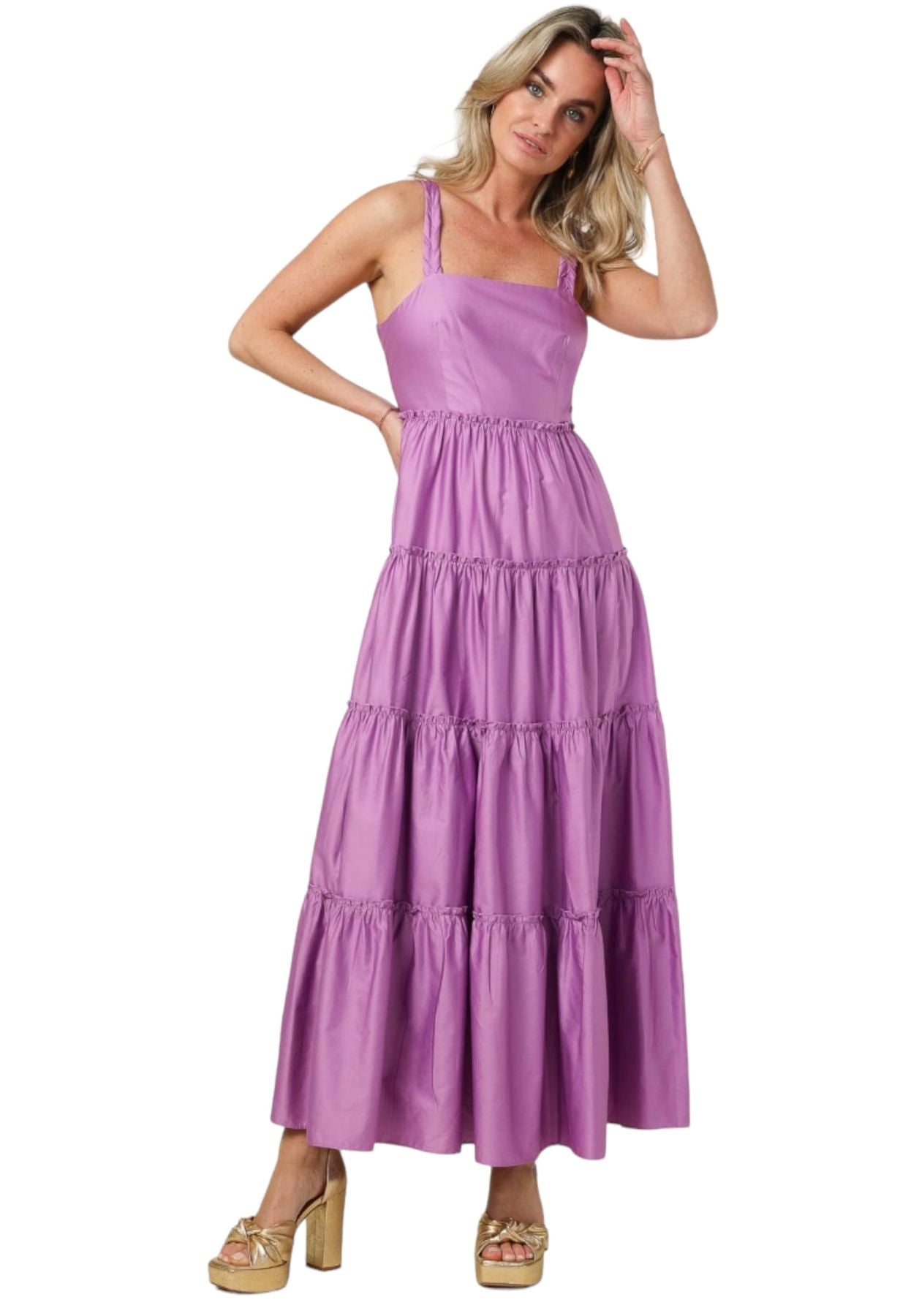Vestito Lungo Donna Kocca Elegante Nestor P23PAB8959AAUN0000