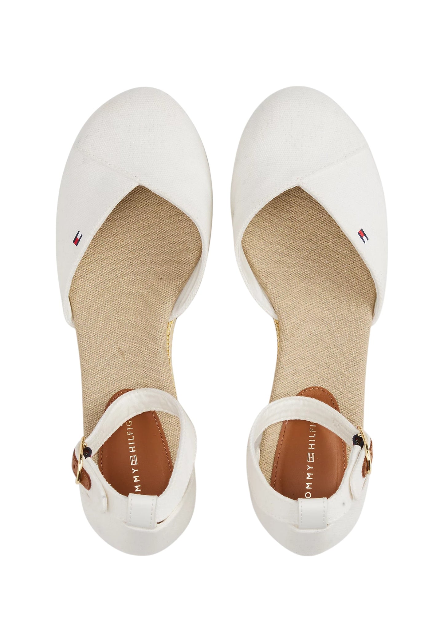 Sandali Con Zeppa Donna Tommy Hilfiger  Flag Closed Toe Mid Wedge