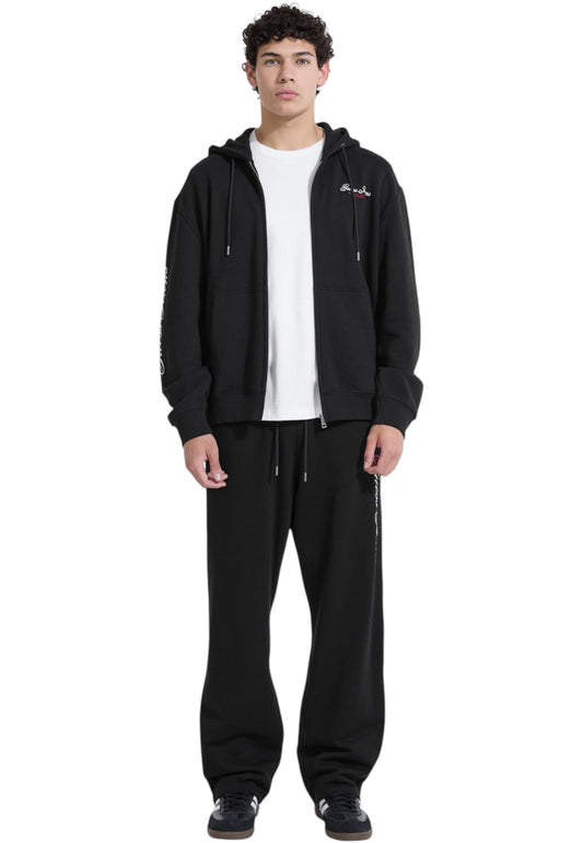 Felpa Con Cappuccio Uomo Guess Con Zip Regular Fit Gj Script M5YQ15KCPR1