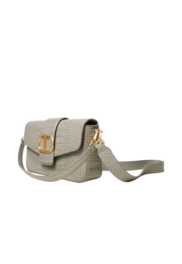 Borsa A Tracolla Donna Twinset Media In Pelle Amie 242TB7120