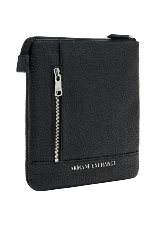 Borsa A Tracolla Uomo Armani Exchange Piatta Con Tasca Esterna 952652CC828