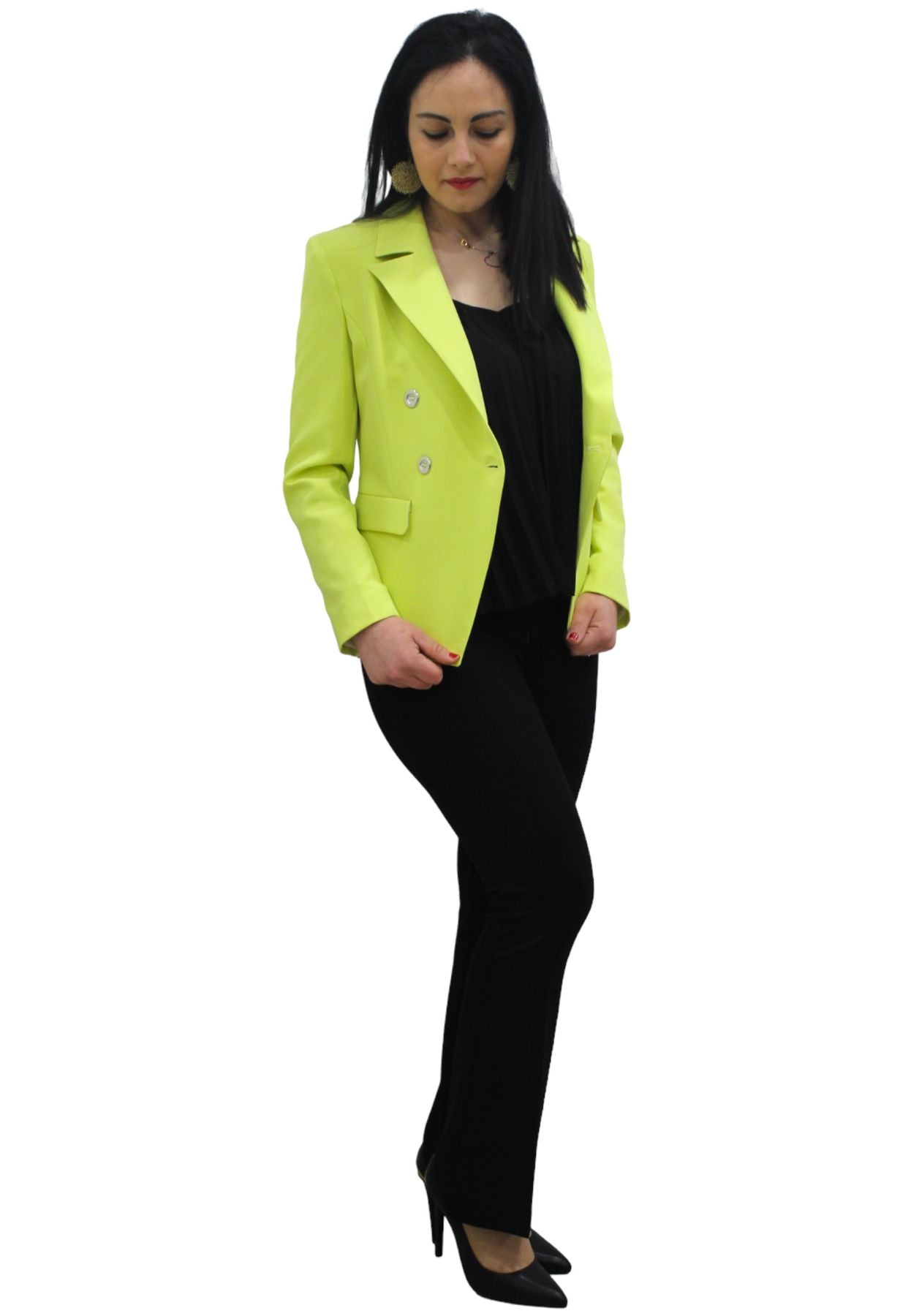 Giacca Elegante Donna Gaudi Blazer Doppio Petto 311FD35005