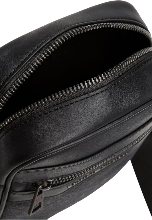 Borsa A Tracolla Uomo Tommy Hilfiger Mini Reporter Th Monogram AM0AM13493