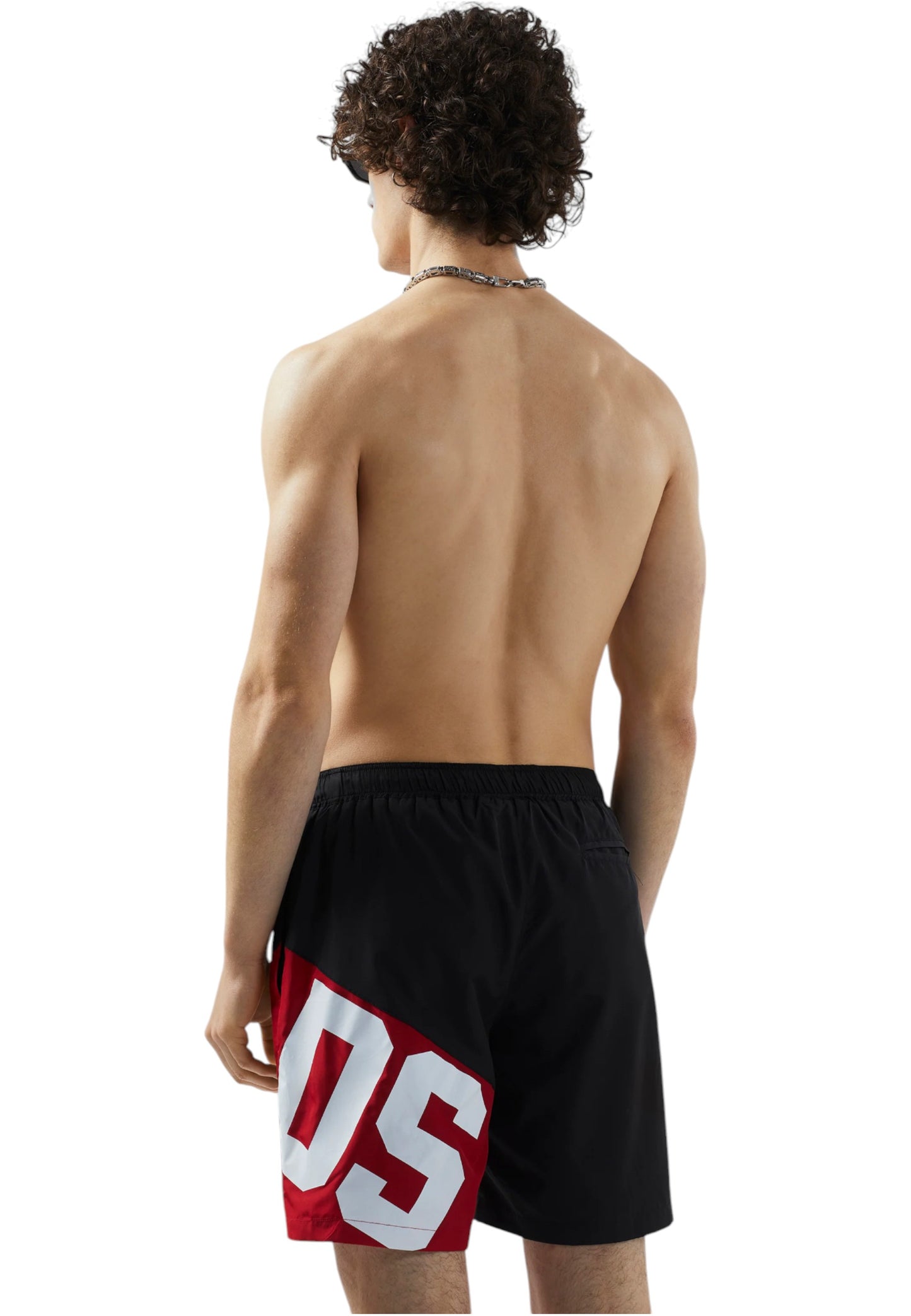 Costume da bagno Short Uomo Gcds  Essentials Band Logo Short