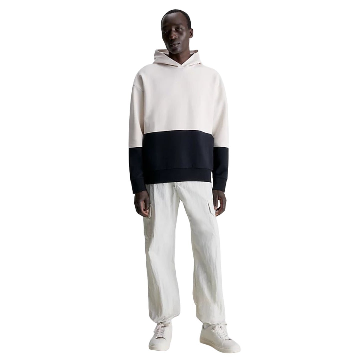 Felpa Con Cappuccio Uomo Calvin klein Color Block Comfort K10K111651