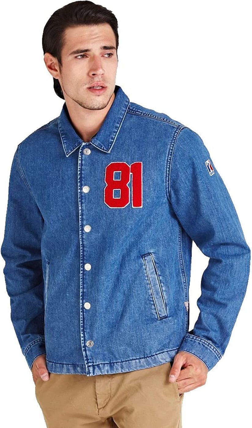 Giacca Jeans Uomo Guess M93N23D3P50