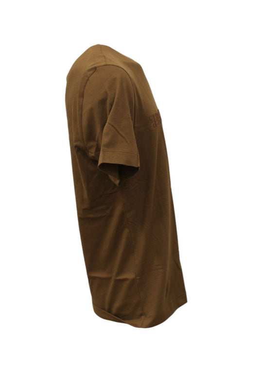 T-Shirt Manica Corta Uomo Aeronautica Militare Con Stampa Gommata E Logo In Ecopelle 241TS2228J634