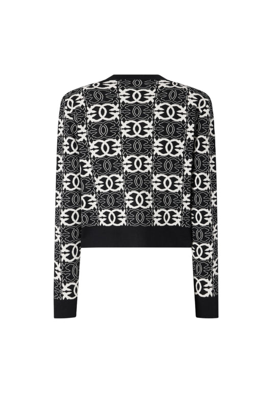 Cardigan  Donna Pinko Con logo Allover Found Someone 106043A2YD