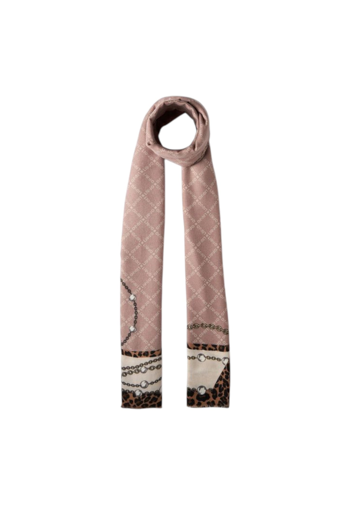 Sciarpa Donna Liu Jo Pearls Animal 70X180 2F5081T0300
