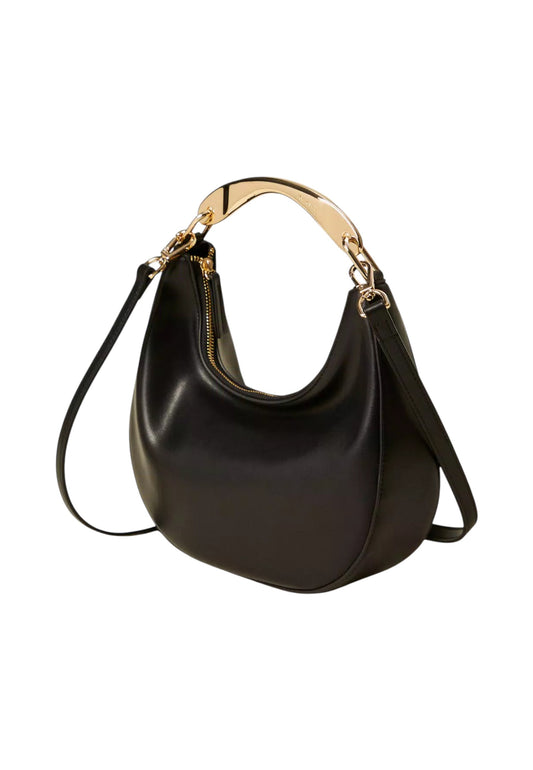 Borsa A Tracolla Donna Twinset Hobo Media Con Manico In Metallo 252TD8160