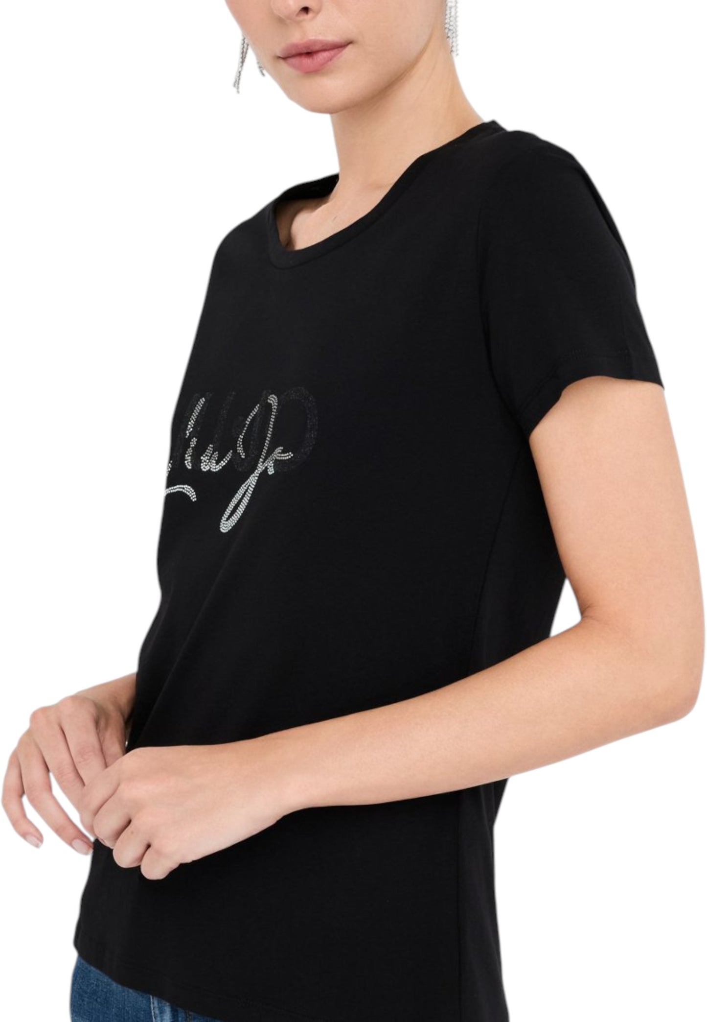T-Shirt Manica Corta Donna Liu Jo Liujo Double TF5287JS923