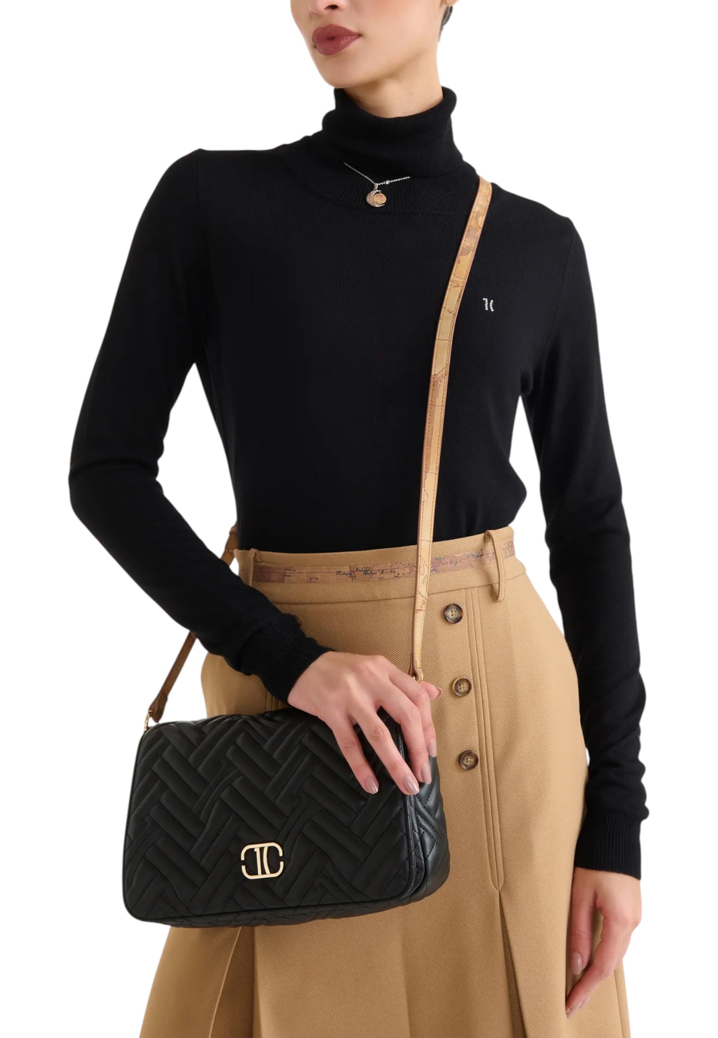 Borsa A Tracolla Donna Alviero Martini Con Patta 1C Matellasse' 25IL1LD129143