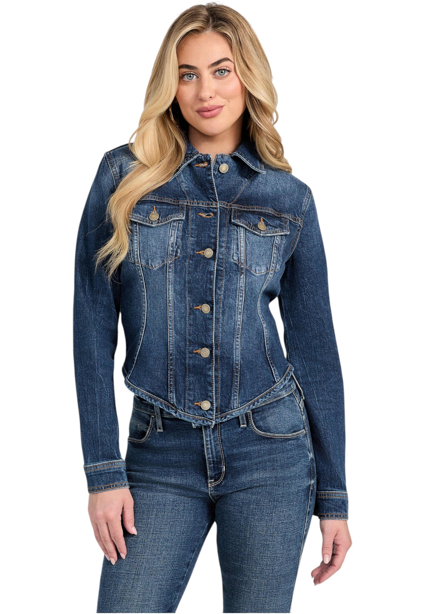 Giacca Jeans Donna Guess Annalise W5YN49D5QP4