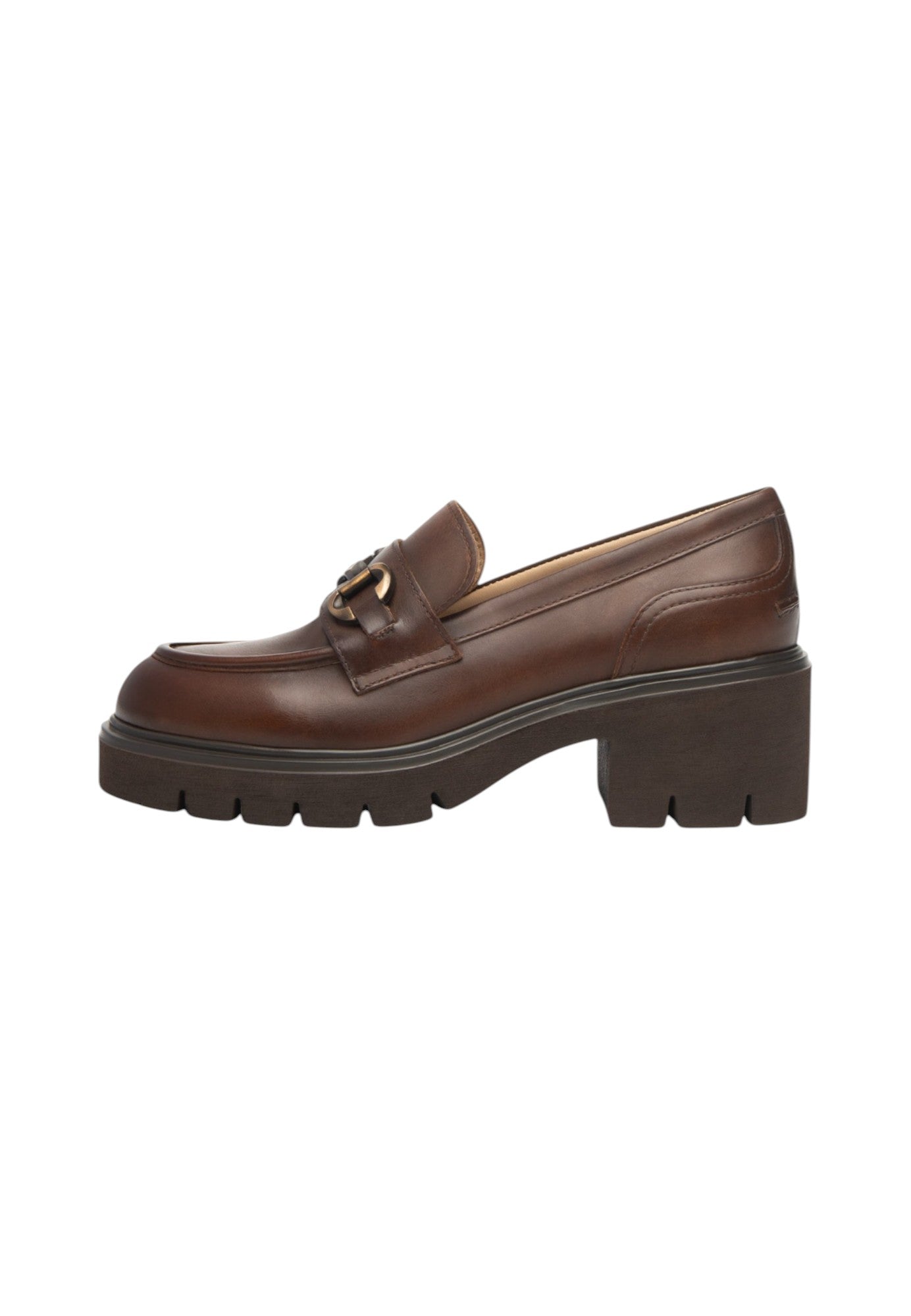 Mocassini Donna Nero Giardini Tacco 6 CM I513981D