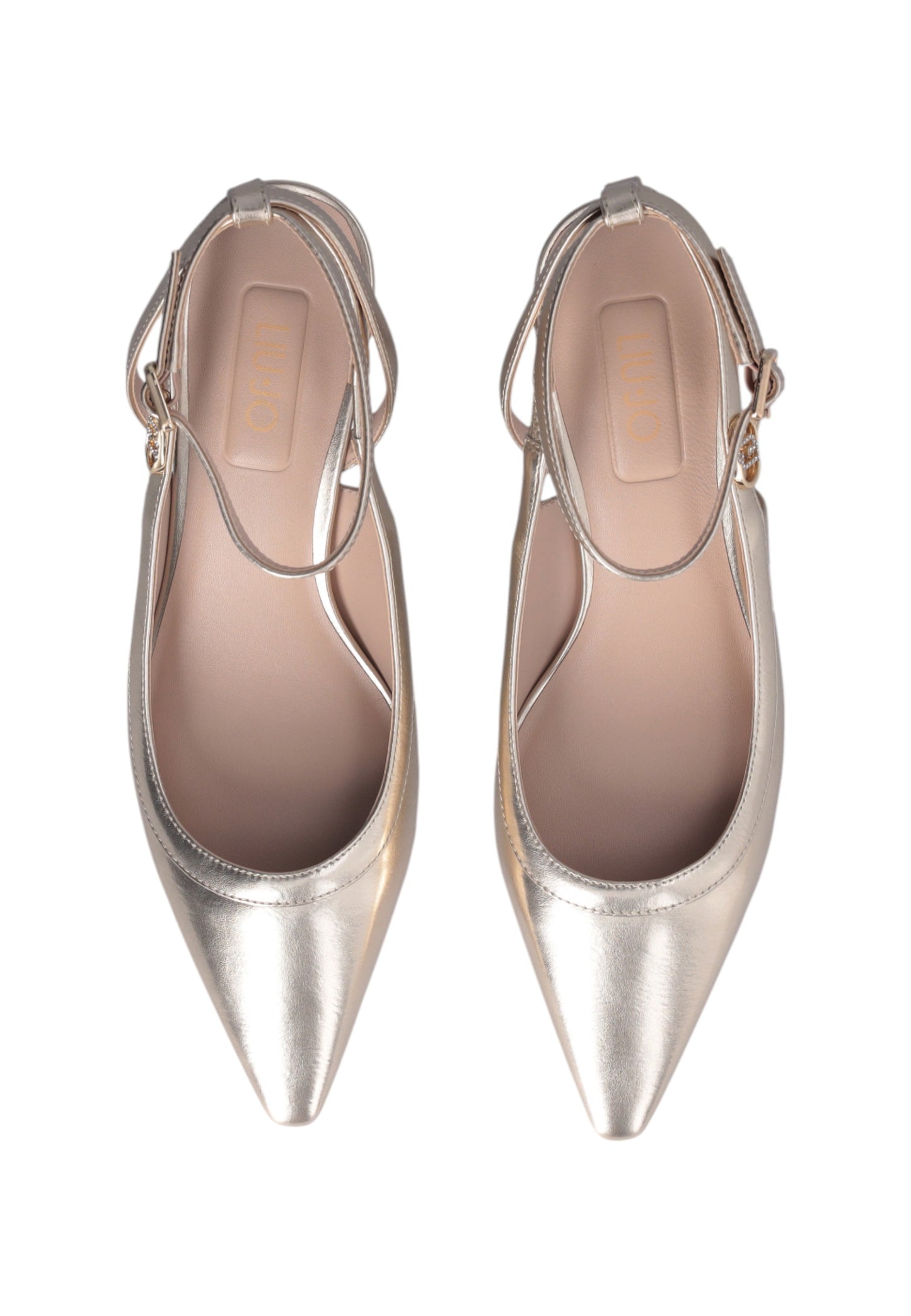 Sling Back Donna Liu Jo Metallic Gemy
