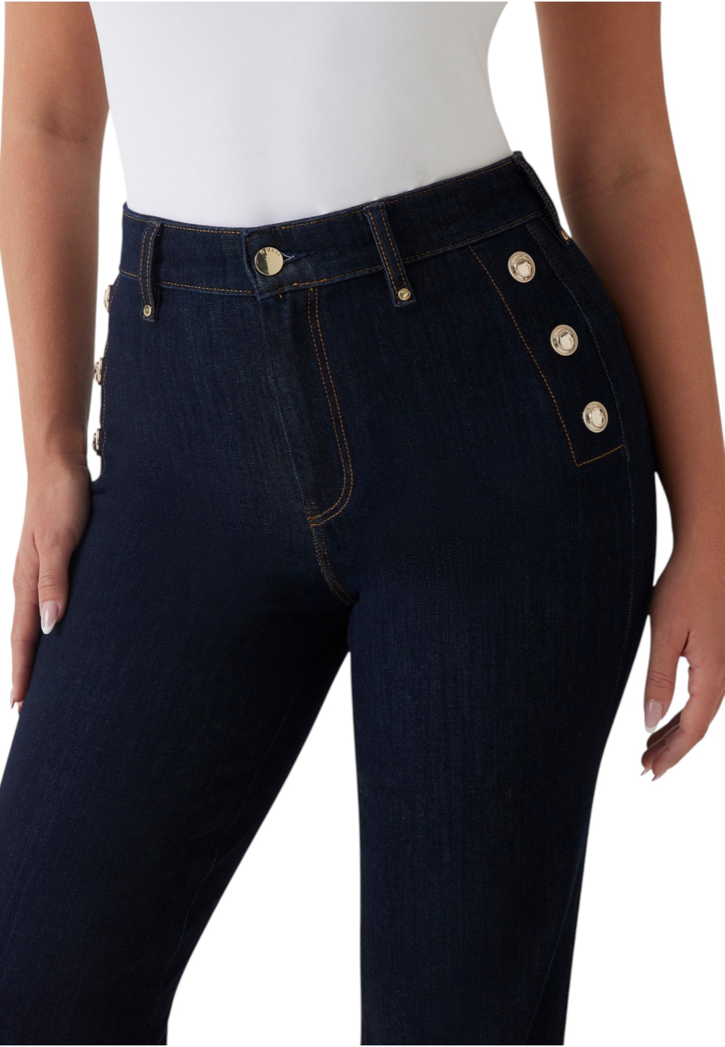 Jeans Bootcut Fit Donna Guess New Faye Pant W5RA0PD5PW1