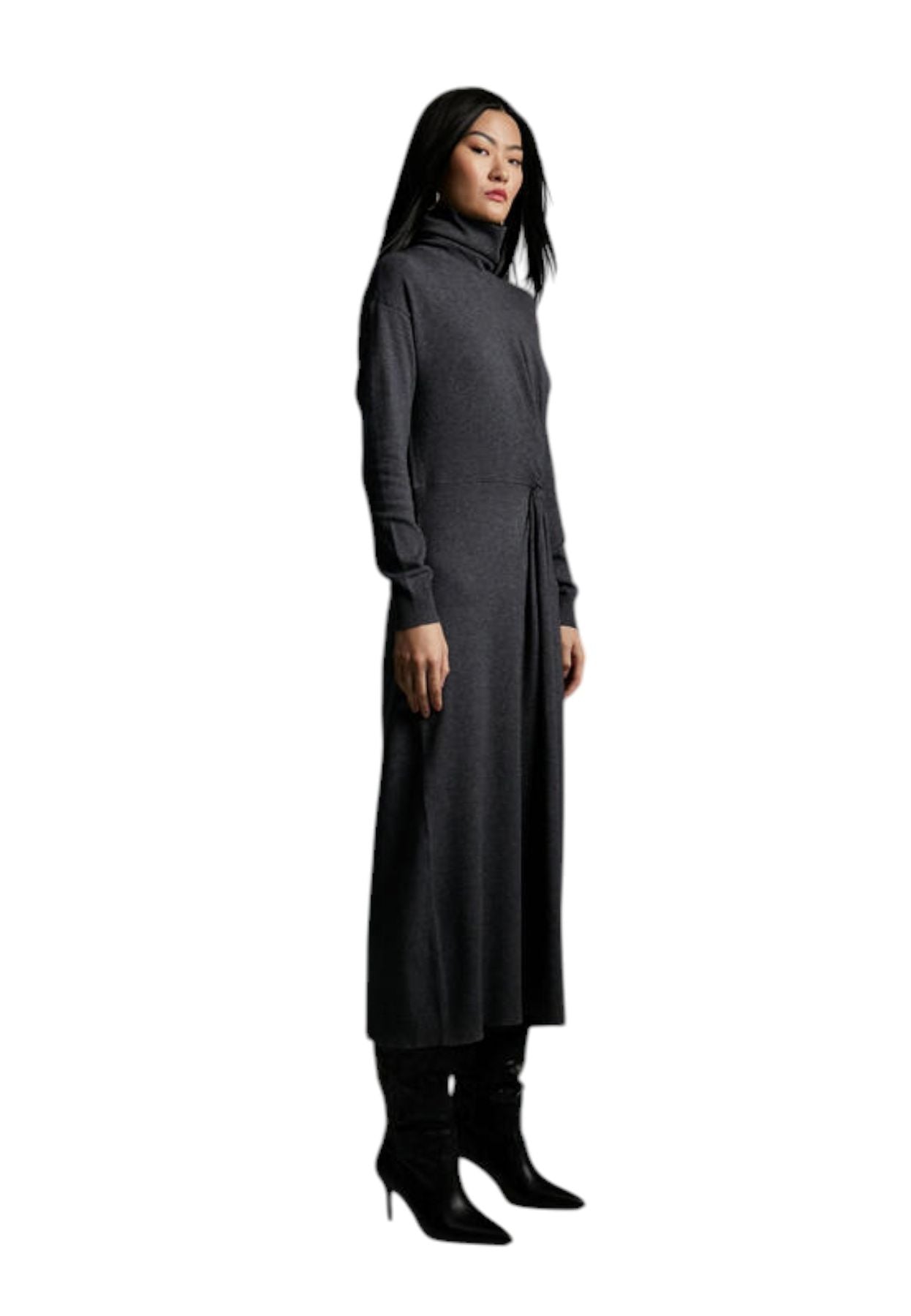Vestito Midi Donna Lola Casademunt Con Bottoni In Maglia Spessa E Spalline MF2416010