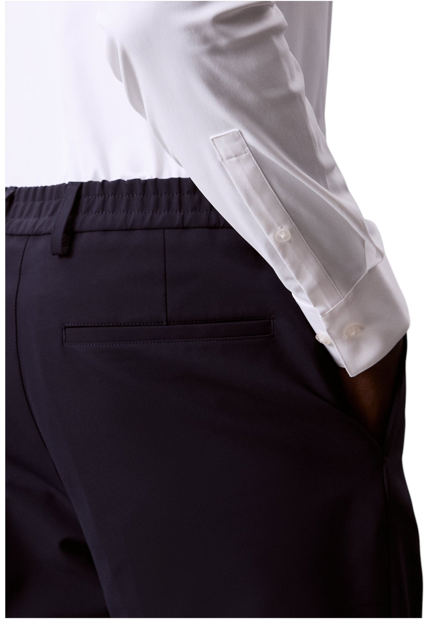 Camicia Manica lunga Uomo Calvin klein  Slim Perf Woven Stretch LV019EU025