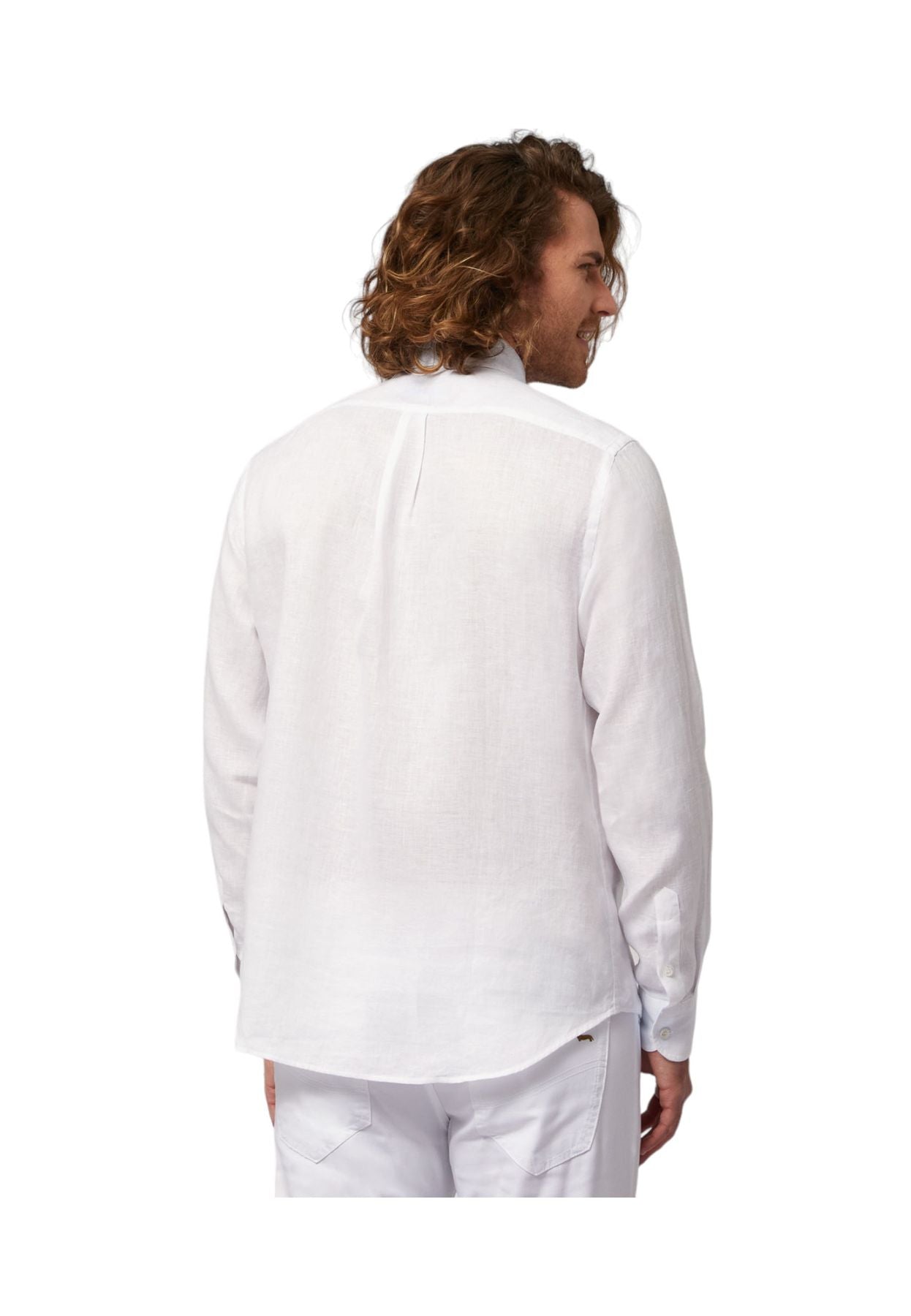 Camicia Manica lunga Uomo Harmont & Blaine In Lino CRL014010883B