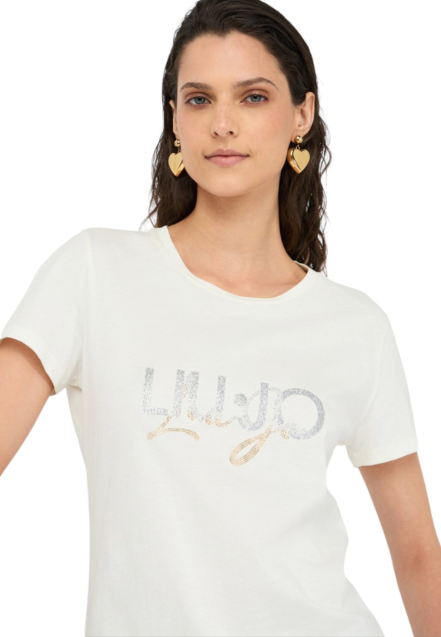 T-Shirt Manica Corta Donna Liu Jo Liujo Double TF5287JS923