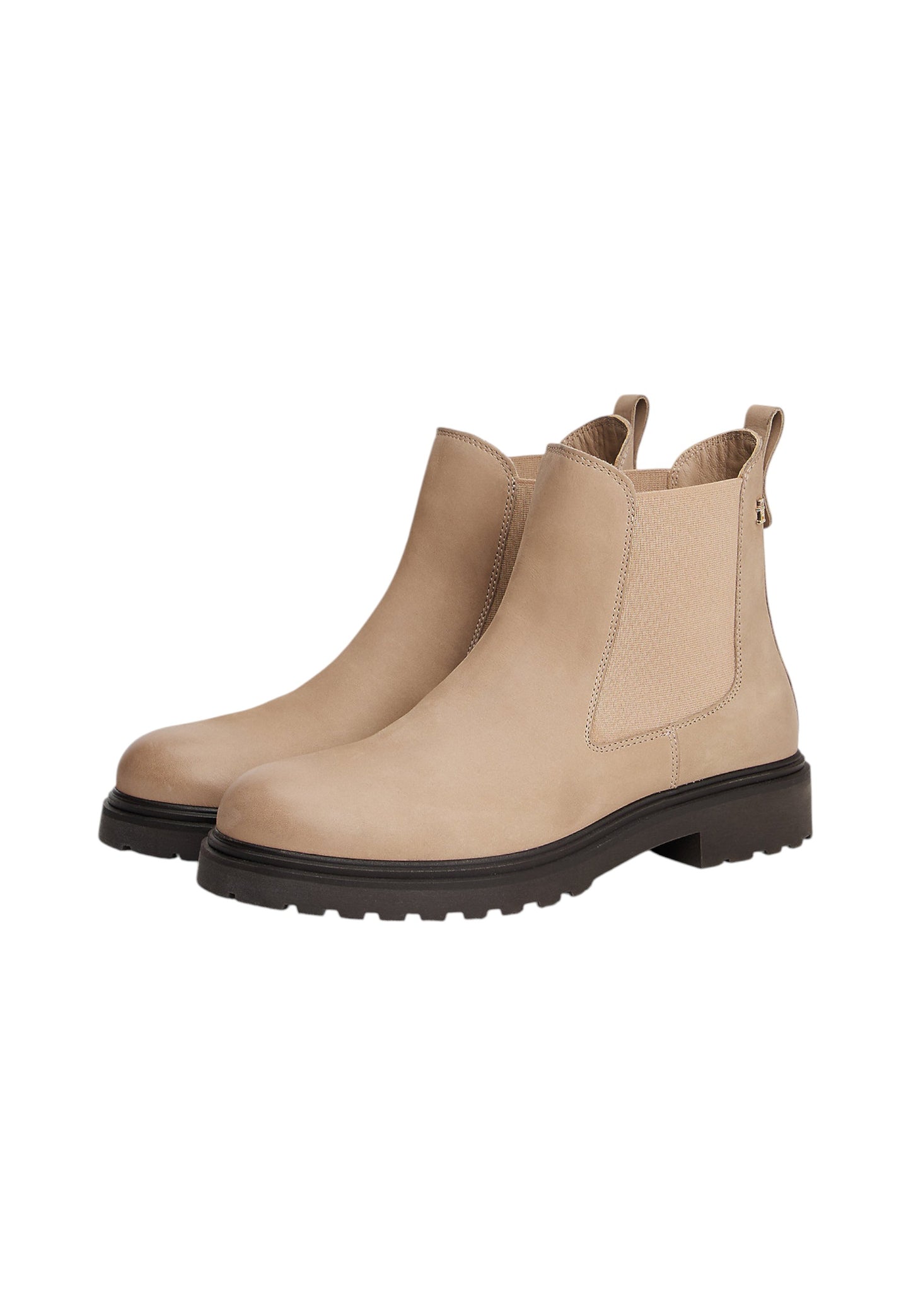 Stivaletti Chelsea Donna Tommy Hilfiger Th Nubuck Cleated FW0FW09041