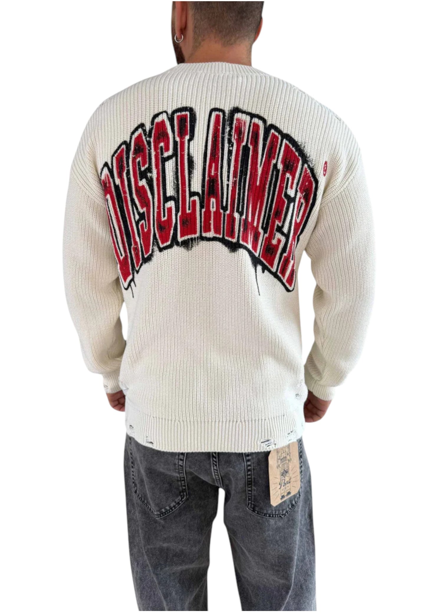 Felpa A Girocollo Uomo Disclaimer 25IDS55127