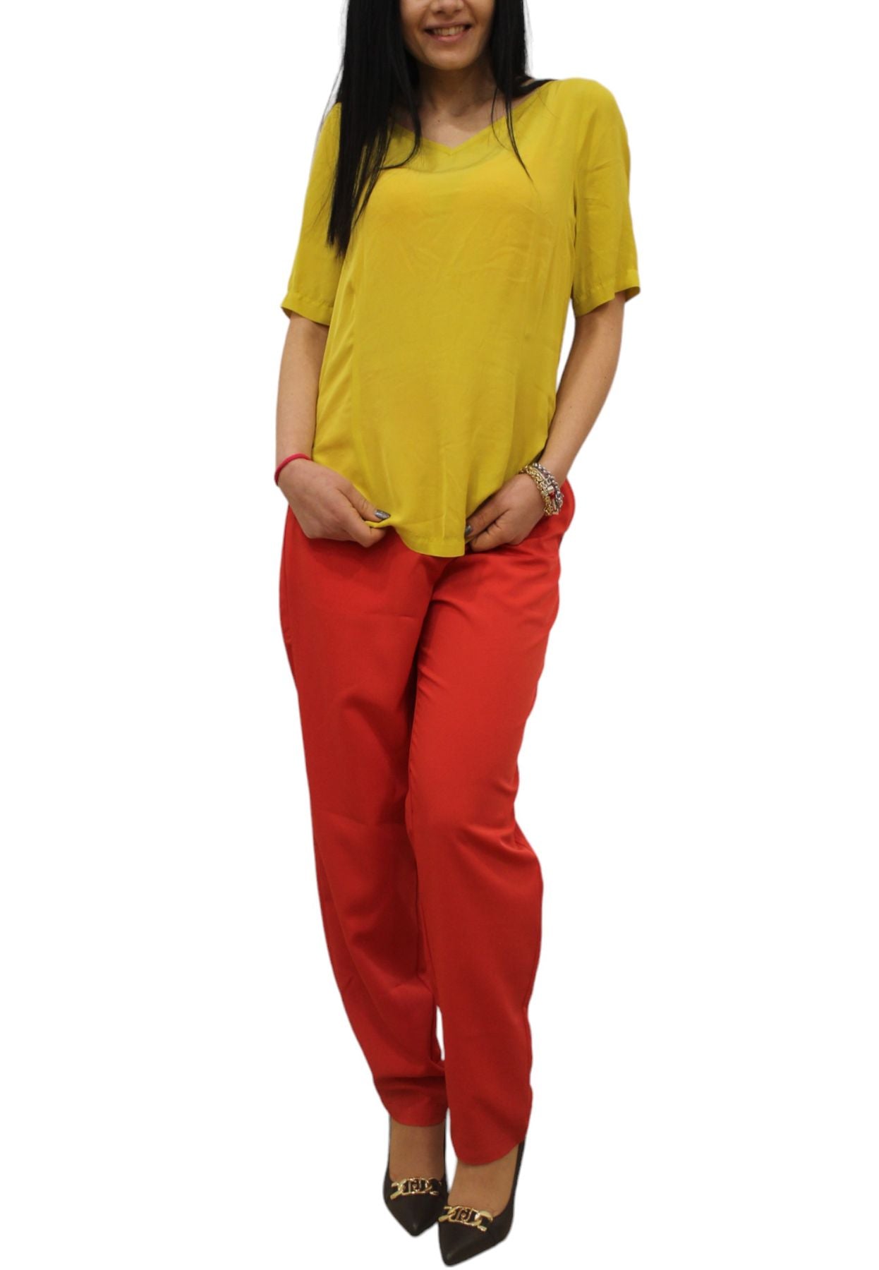 Blusa Manica Corta Donna Alessia Santi 311SD45067