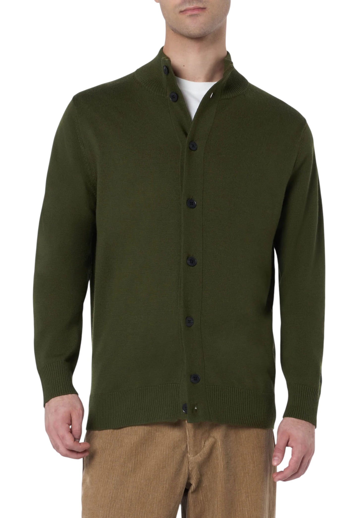 Cardigan Uomo Mc2 Saint Barth Con Bottoni Savile Merino SAVI002