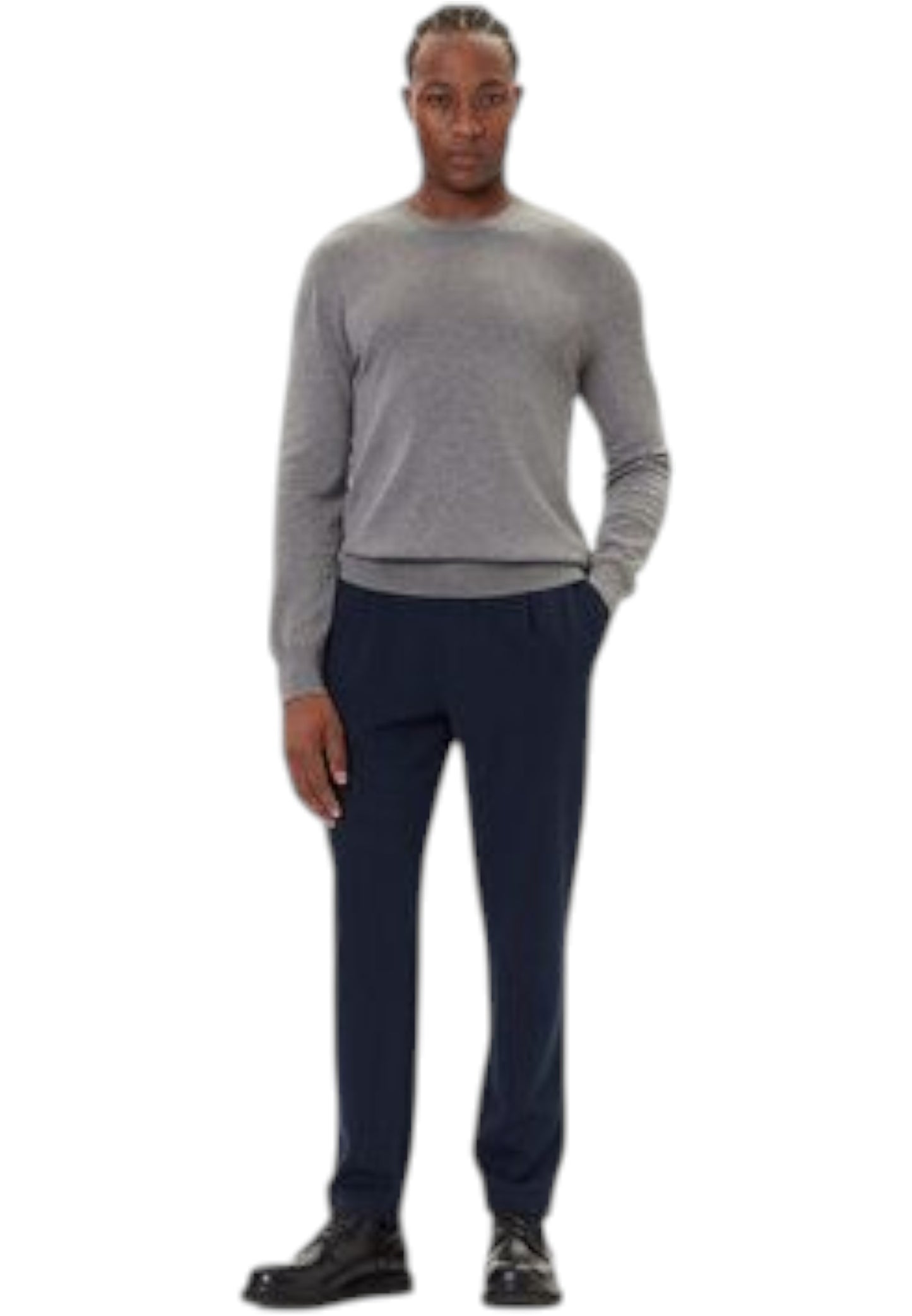 Maglione A Girocollo Uomo Calvin klein  Supima Cotton LV040BM343