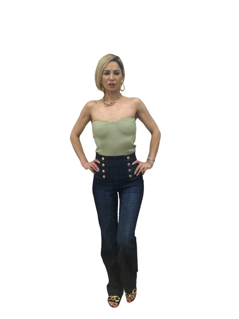 Top Senza Maniche Donna Guess W2GR33Z2YN2