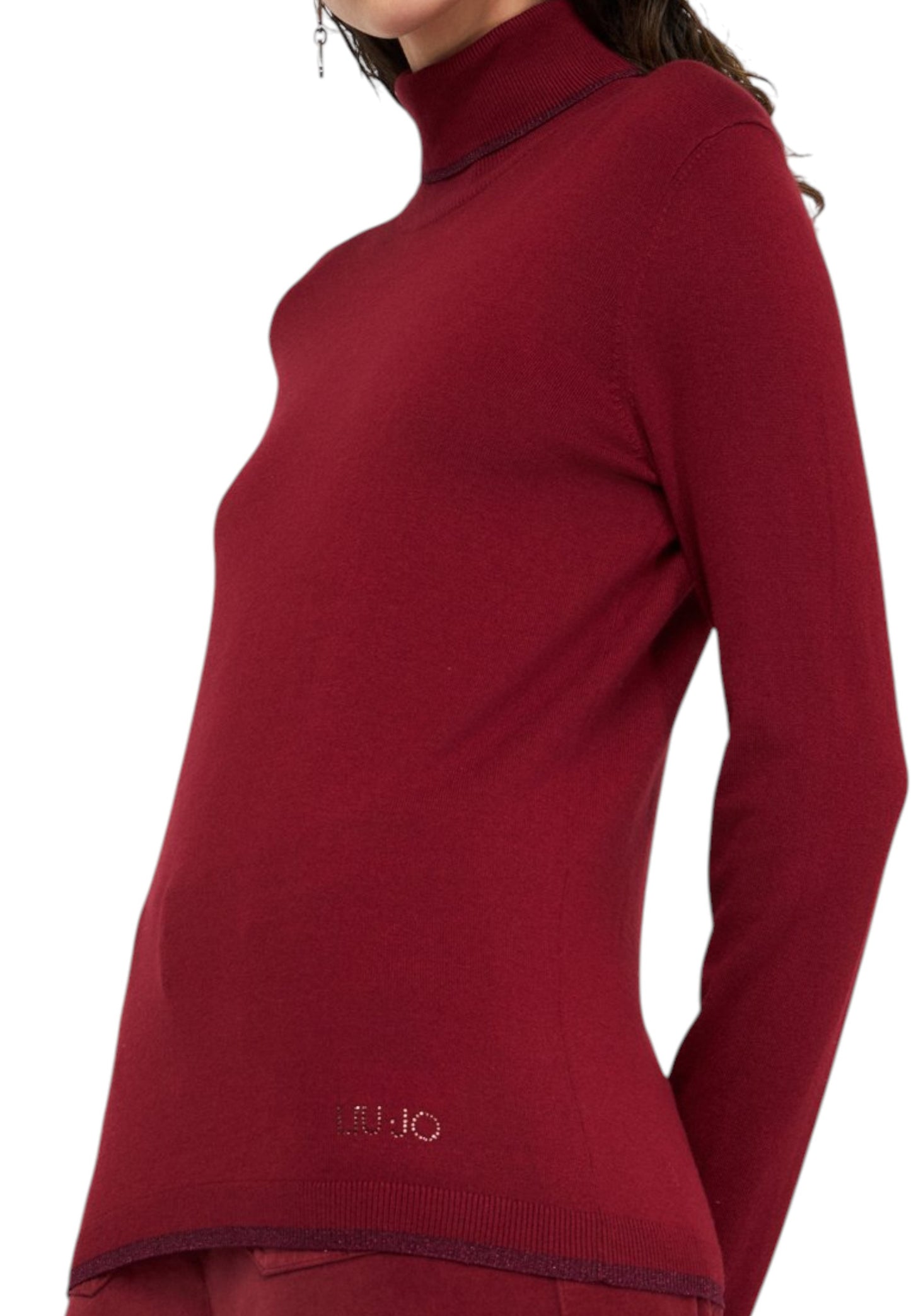 Maglione Collo Alto Donna Liu Jo MF5229MS49I